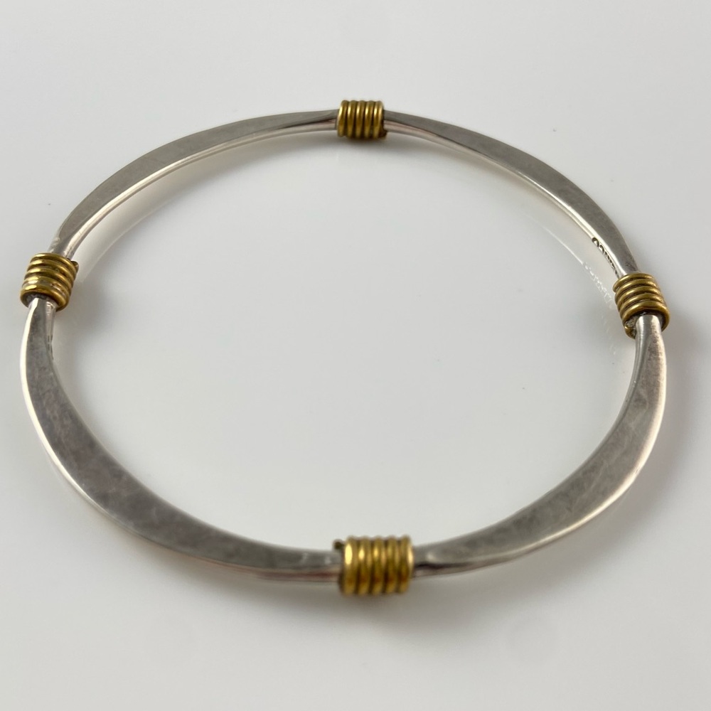 Sterling and Brass Bracelt